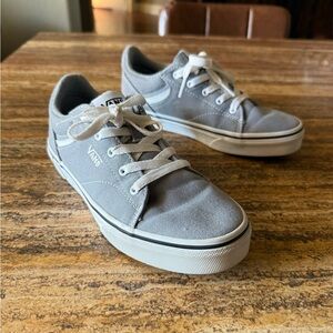 Like New Youth Vans Gray Sneakers